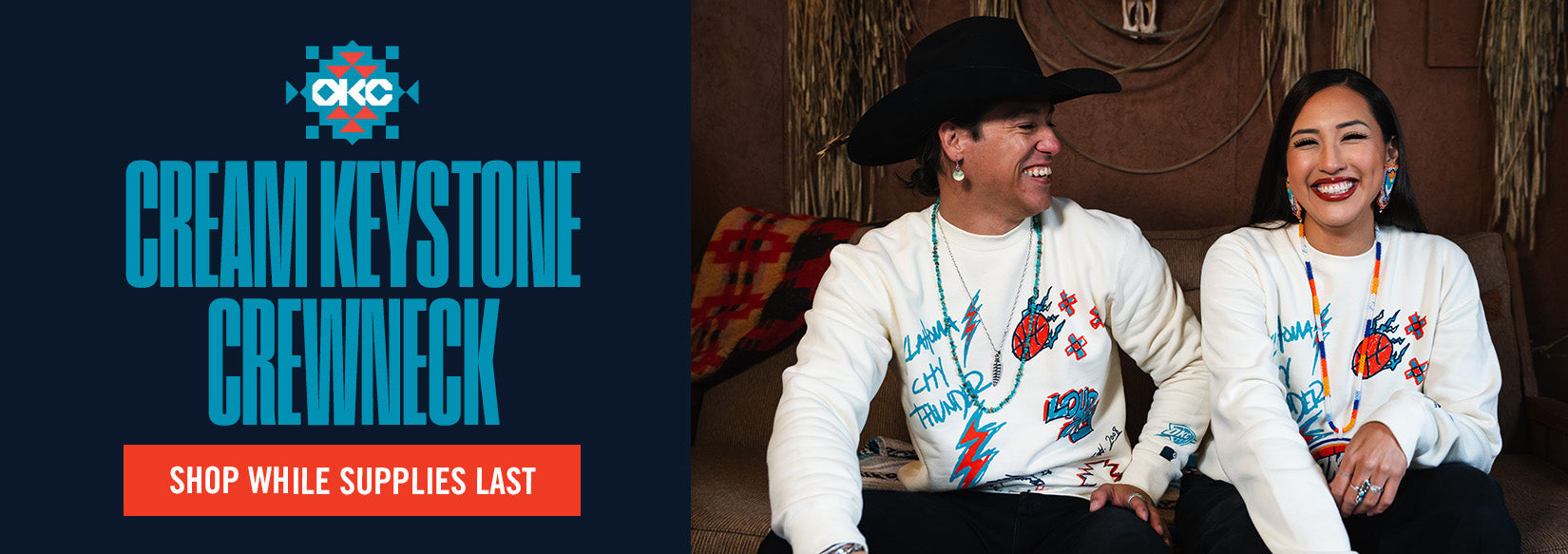 Shop the first drop from the OKC x Round21 Collection.
Shop While Supplies Last