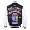 OKC Thunder 2025 NBA Champions Pro Standard Varsity Jacket - Back View