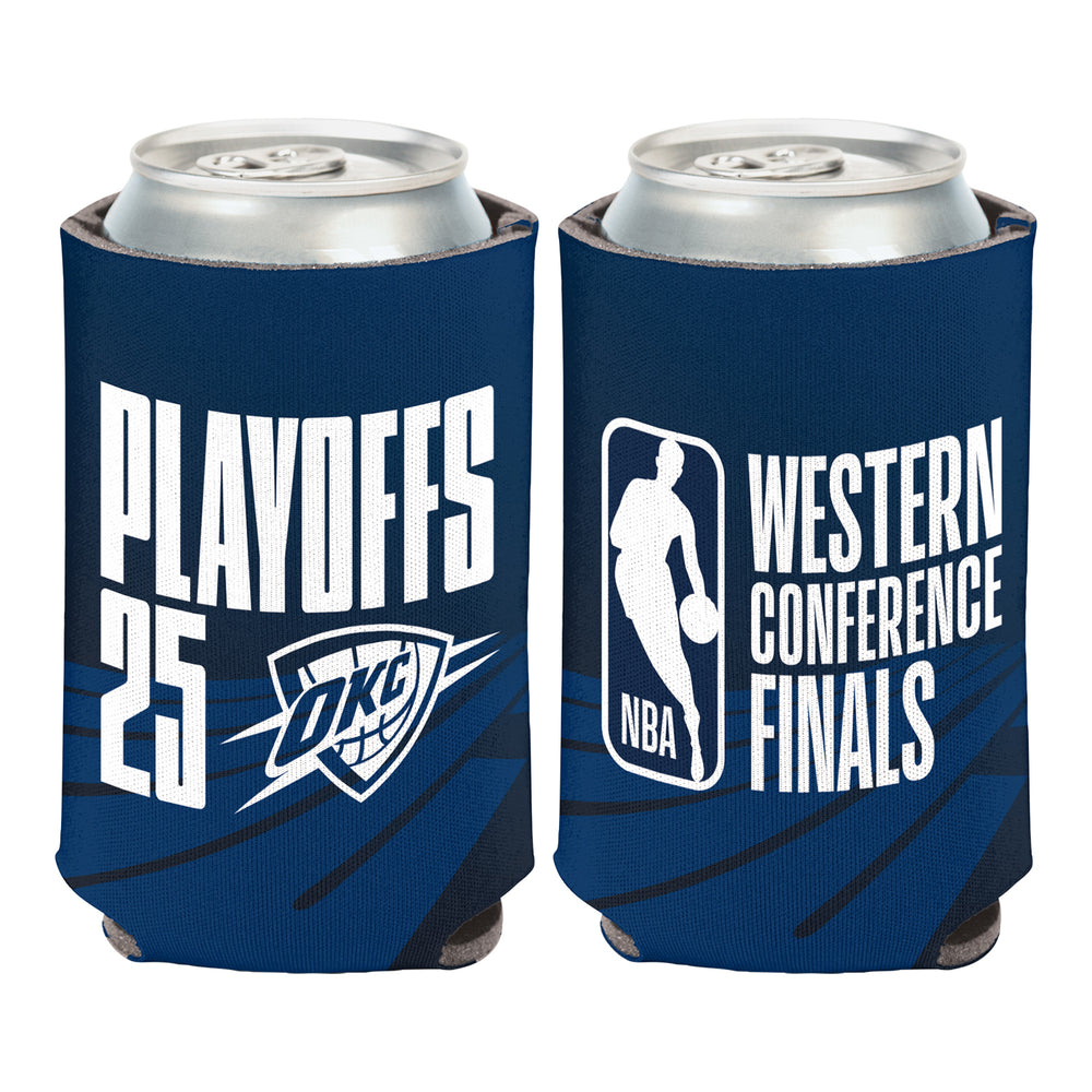OKLAHOMA CITY THUNDER 2025 WESTERN CONFERENCE FINALS 12 OZ CAN COOLER