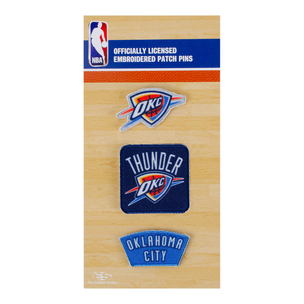 OKC THUNDER HATPIN SET