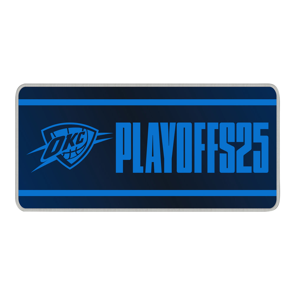 OKLAHOMA CITY THUNDER 2025 PLAYOFFS HATPIN