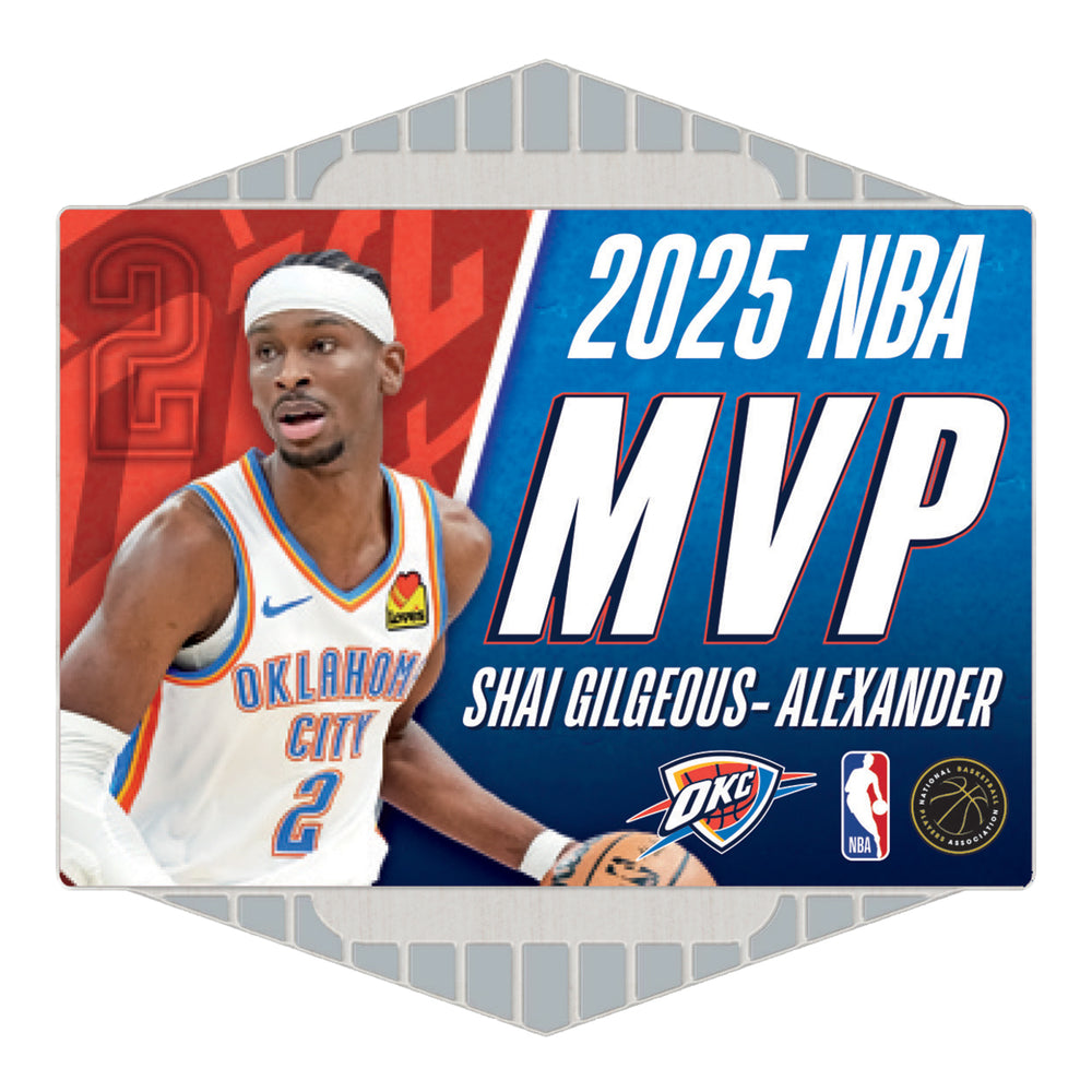 SHAI GILGEOUS-ALEXANDER 2025 NBA MVP HATPIN