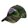 47 BRAND THUNDER ROSITA CLEAN UP WOMEN'S HAT IN CAMOUFLAGE - ANGLED LEFT SIDE VIEW
