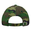 47 BRAND THUNDER ROSITA CLEAN UP WOMEN'S HAT IN CAMOUFLAGE - BACK VIEW