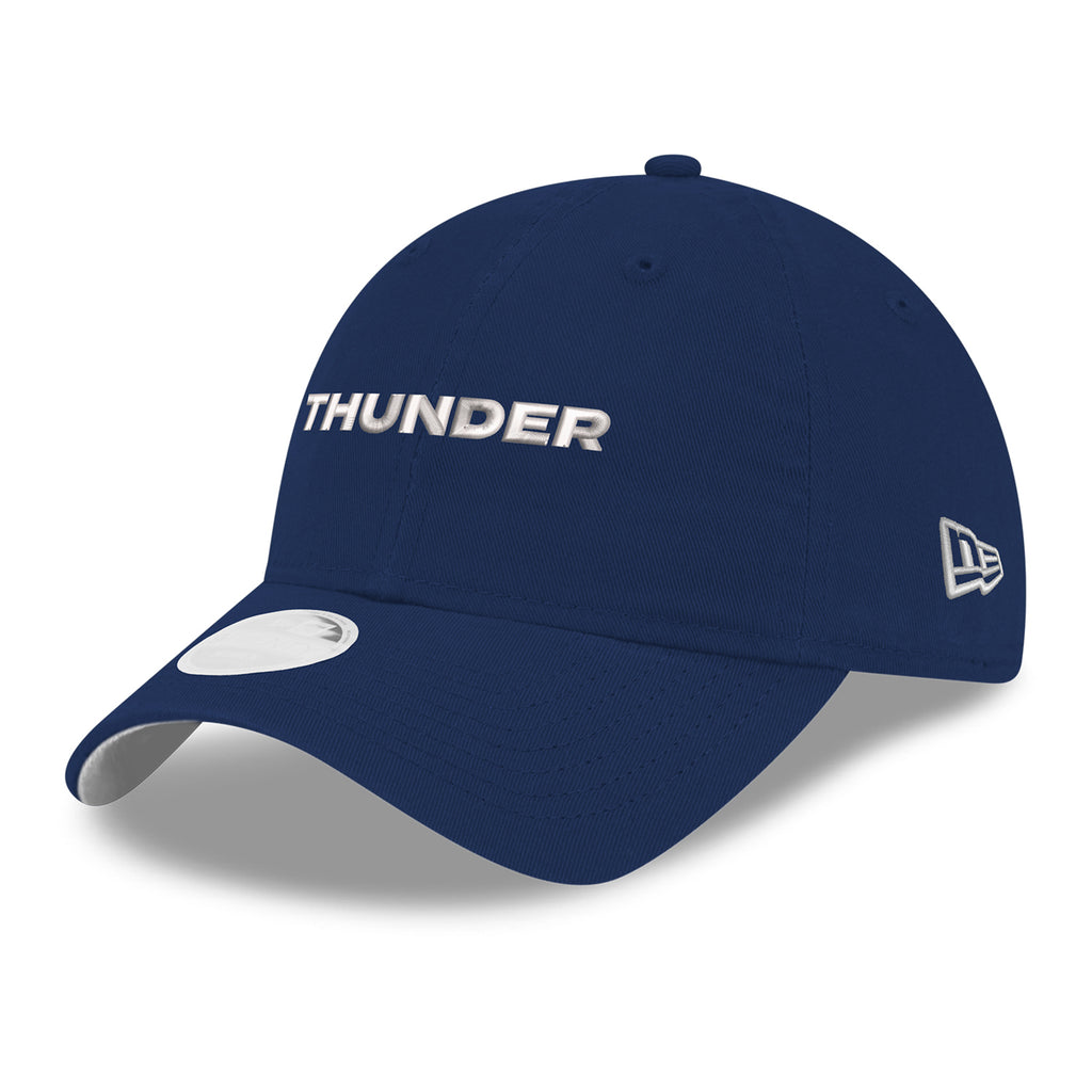 最新作売れ筋が満載 OKC LADIES THUNDER HAT ADJUSTABLE 920 METALLIC NAVY 帽子