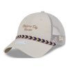 LADIES OKC THUNDER NEW ERA 920 FISHTAIL MESHBACK HAT - Front Left View