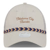 LADIES OKC THUNDER NEW ERA 920 FISHTAIL MESHBACK HAT - Front View
