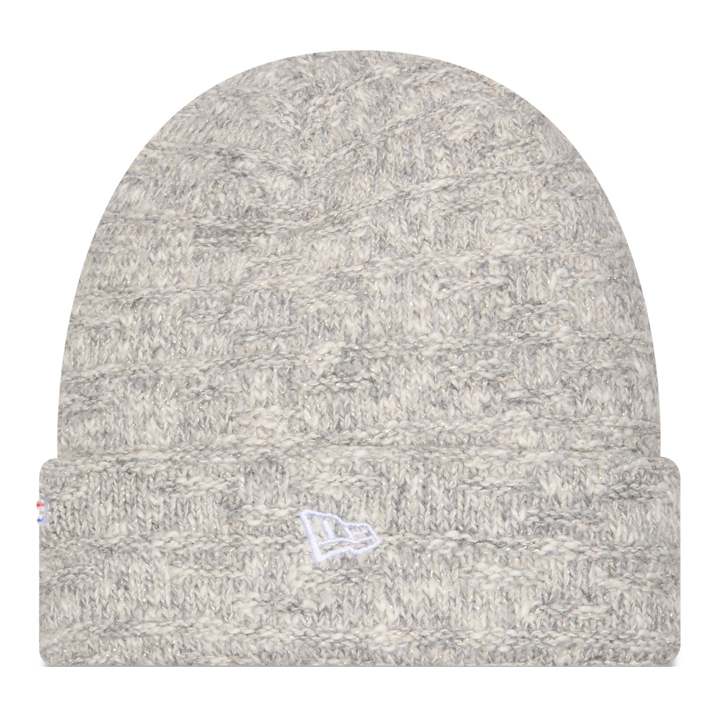 LADIES OKC THUNDER NEW ERA METALLIC SHIMMER KNIT - Back View