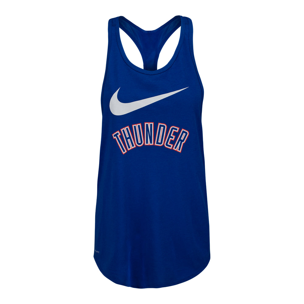 LADIES OKLAHOMA CITY THUNDER NIKE DRI-BLEND TANK