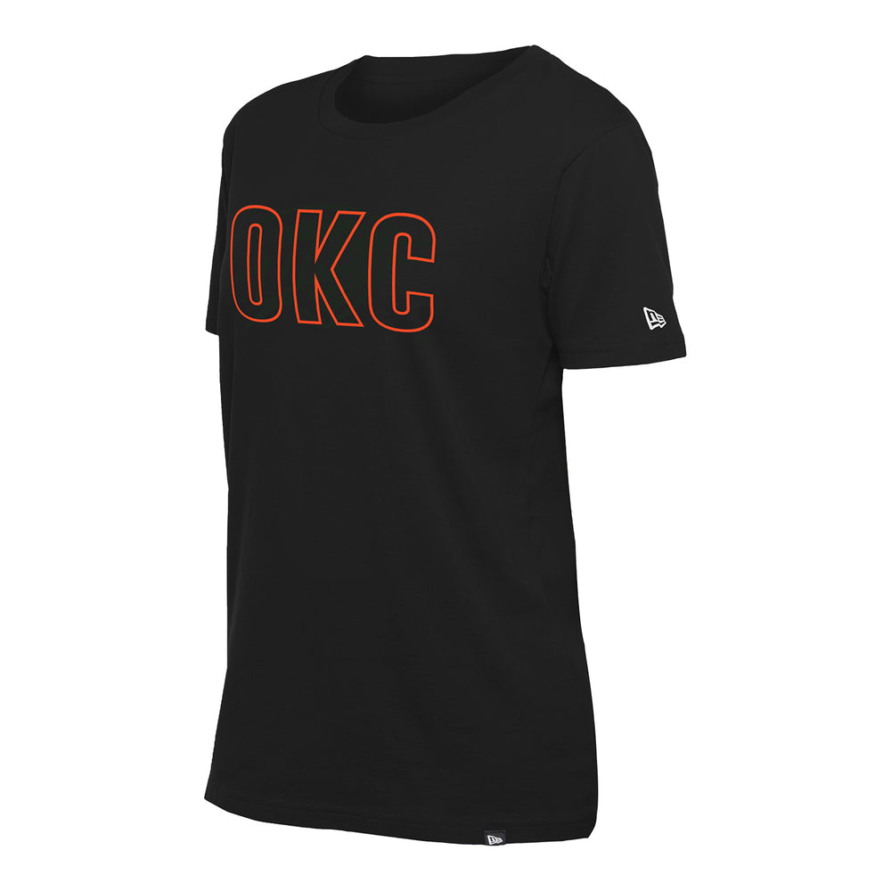 Ladies Oklahoma City Thunder New Era Neon T-Shirt