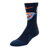 OKLAHOMA CITY THUNDER NIKE ELITE CREW NBA SOCKS