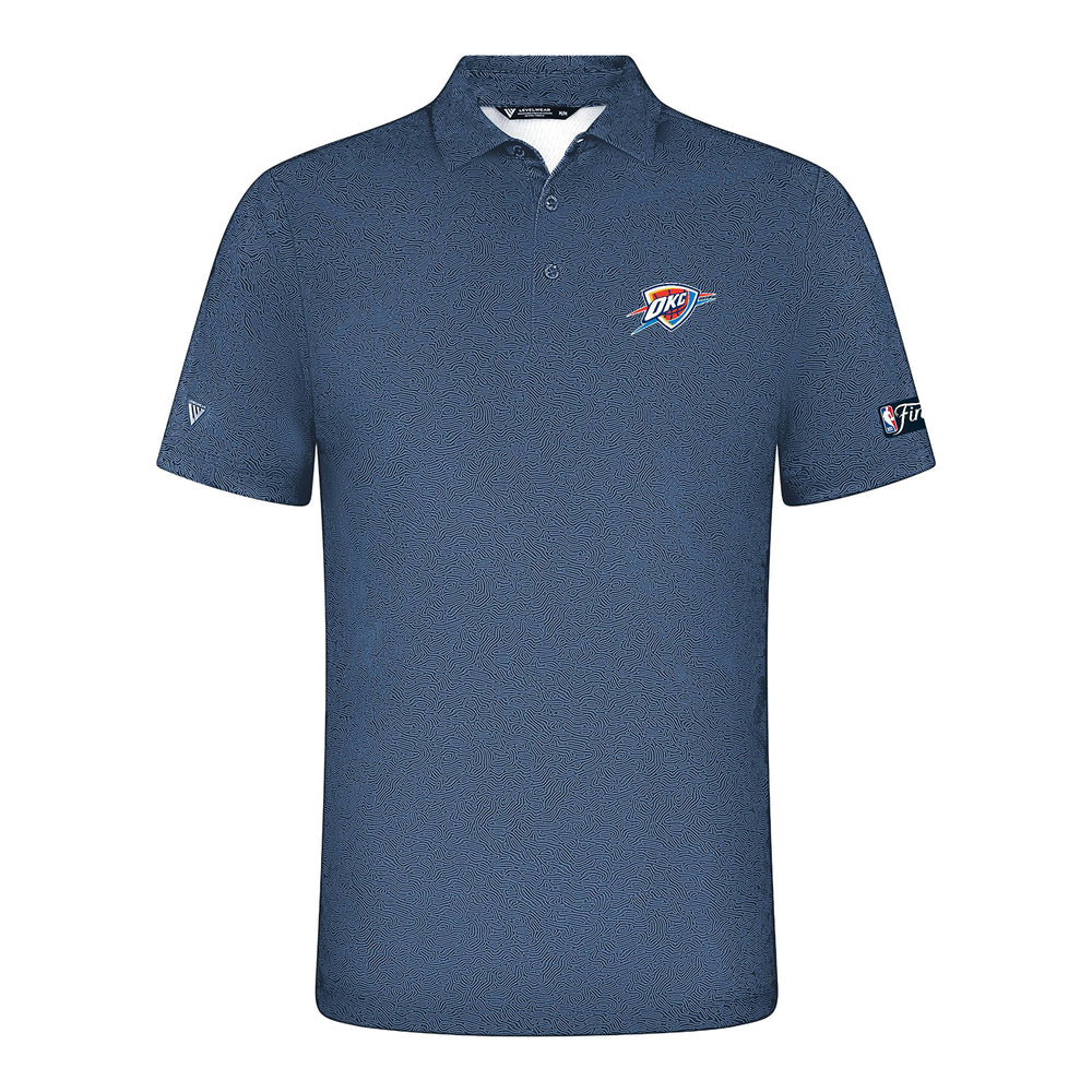 OKC THUNDER LEVELWEAR GRAPH 2025 NBA FINALS POLO