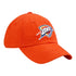 47 BRAND THUNDER MIATA CLEAN UP WOMEN'S HAT IN ORANGE - ANGLED RIGHT SIDE VIEW