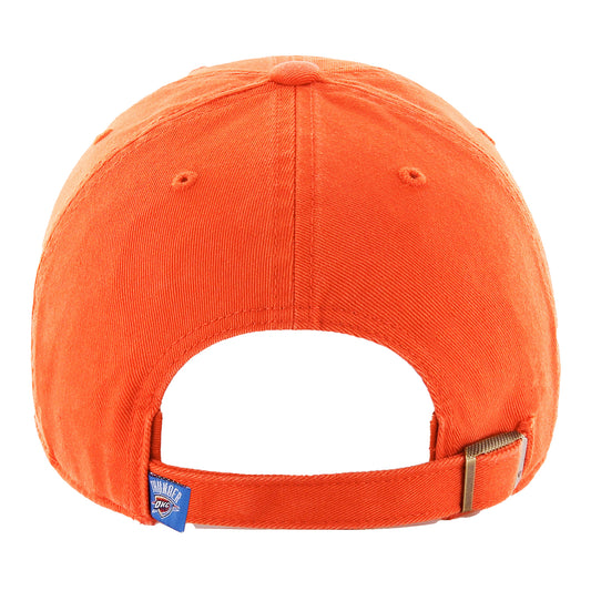 '47 BRAND THUNDER ORANGE CLEAN UP HAT IN ORANGE - BACK VIEW