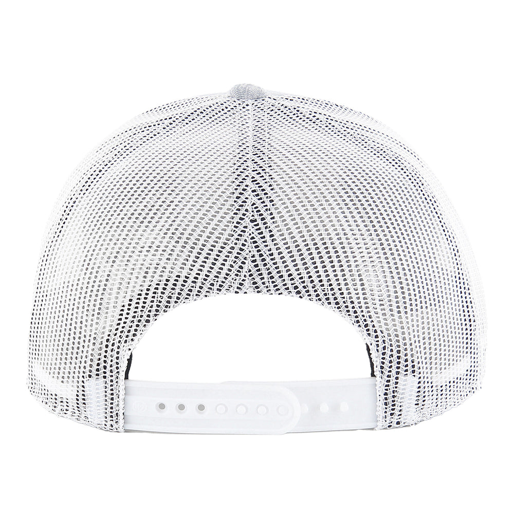 '47 BRAND THUNDER TRUCKER HAT IN WHITE - BACK VIEW