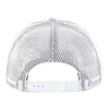 '47 BRAND THUNDER TRUCKER HAT IN WHITE - BACK VIEW