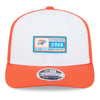 OKC THUNDER NEW ERA 970SS PERFORMANCE SNAPBACK in Orange - Front View