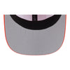 OKC THUNDER NEW ERA 970SS PERFORMANCE SNAPBACK in Orange - Underbrim View