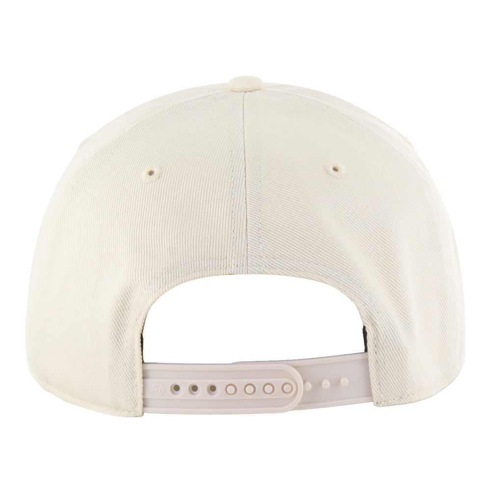 OKC THUNDER 47 BRAND HITCH INBOUNDS SNAPBACK in White - Back View
