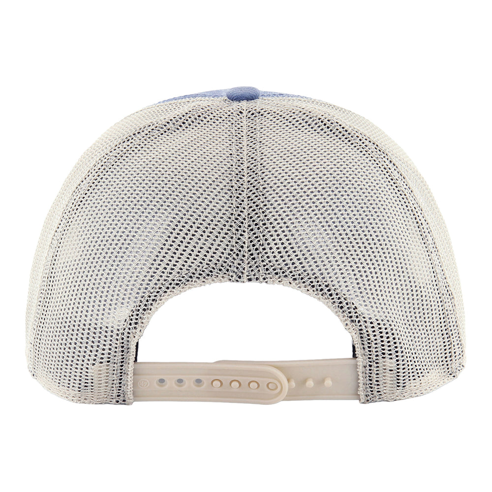 OKC THUNDER 47 BRAND CANTEEN TRUCKER SNAPBACK in Blue - Back View