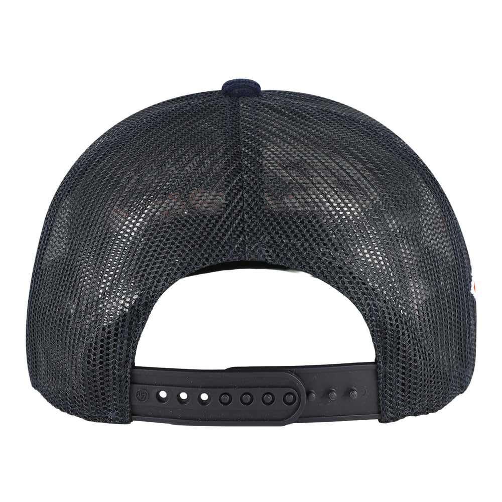 OKC THUNDER 47 BRAND CORDUROY HITCH MESHBACK in Navy - Back View