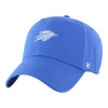 OKC THUNDER 47 BRAND CLEAN UP BLUE FOUNDATION HAT in Blue - Front Left View