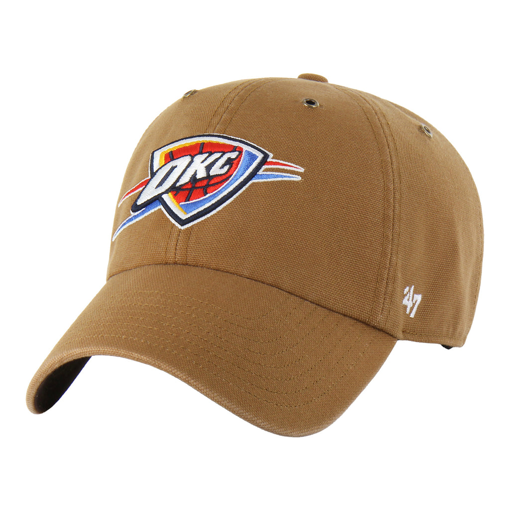 OKC THUNDER 47 BRAND CARHARTT BROWN CLEAN UP | Official OKC