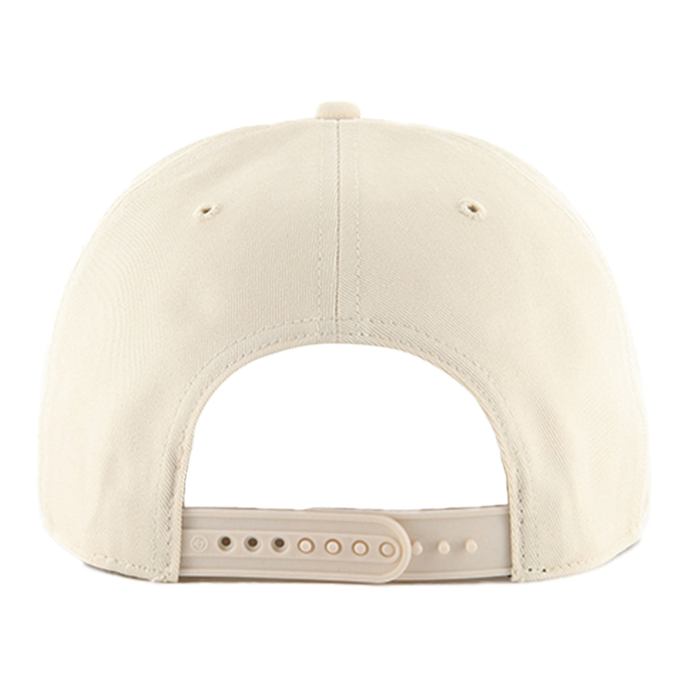OKC Thunder 47 Brand Roscoe Hitch Snapback in White - Back View