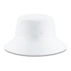 OKC Thunder New Era White Bucket Hat - Back View