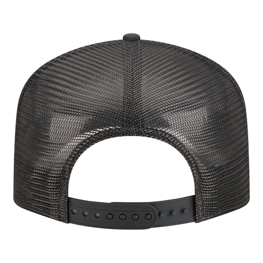 OKC Thunder New Era 19Twenty Washed Rope Snapback Hat in Black - Back View