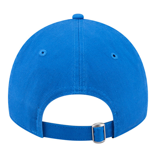 OKC Thunder New Era 9Twenty Micro Logo Adjustable Hat in Blue - BAck View