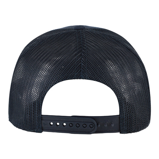OKC Thunder 47 Brand Contemporary Tonal Trucker Hitch Hat in Navy - Back View