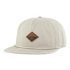 OKC Thunder 47 Brand Washed Captain Snap Hat in White - Front Left View