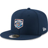 Thunder 2025 Playoffs New Era 950 Snapback in Blue - Left View