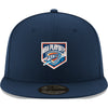 Thunder 2025 Playoffs New Era 950 Snapback in Blue - Front View