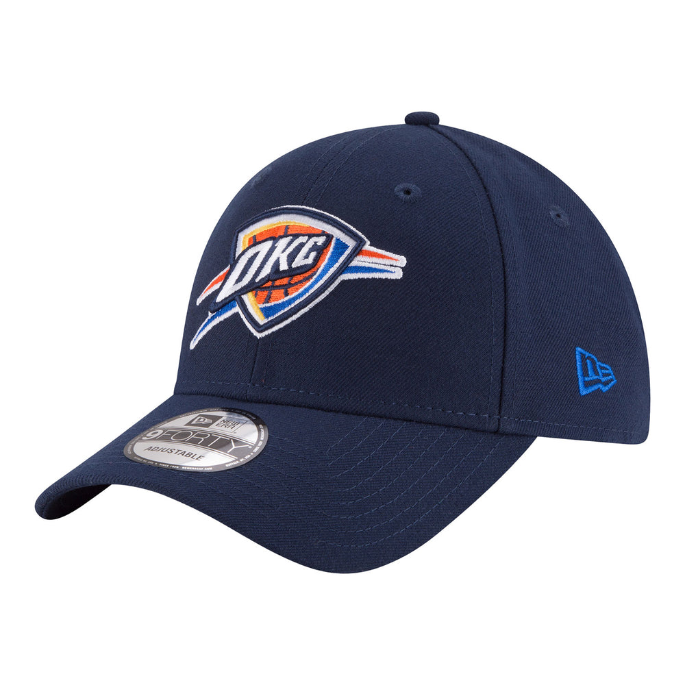 OKC THUNDER 2025 NBA FINALS 940 SIDE PATCH SNAPBACK in Blue - Front Left View