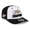 OKC Thunder 2025 NBA Champions Parade 970 SS Snapback in Black - Front Right View