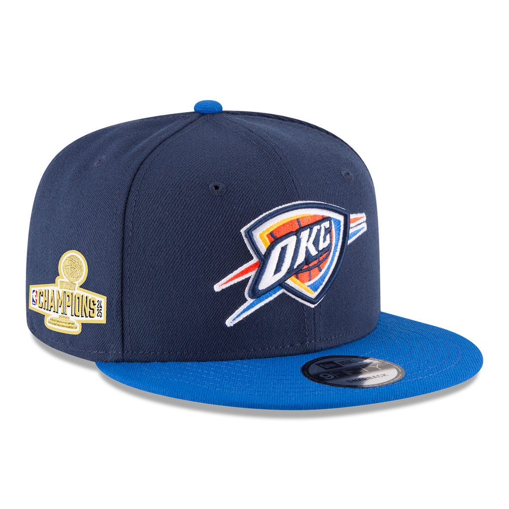 OKC THUNDER 2025 NBA CHAMPIONS 950 SIDE PATCH SNAPBACK