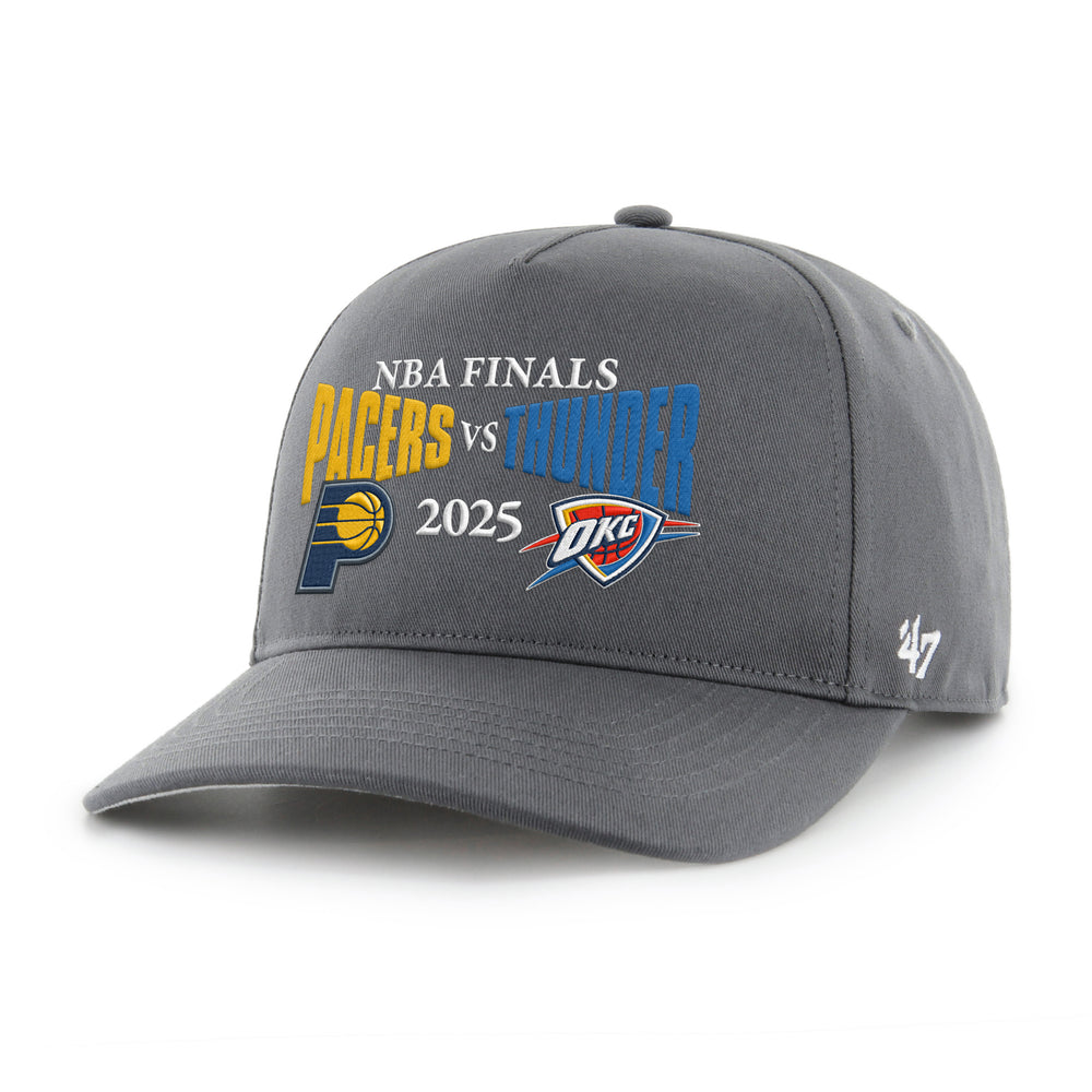 OKC THUNDER VS INDIANA PACERS 47 BRAND 2025 NBA FINALS MATCHUP SNAPBACK