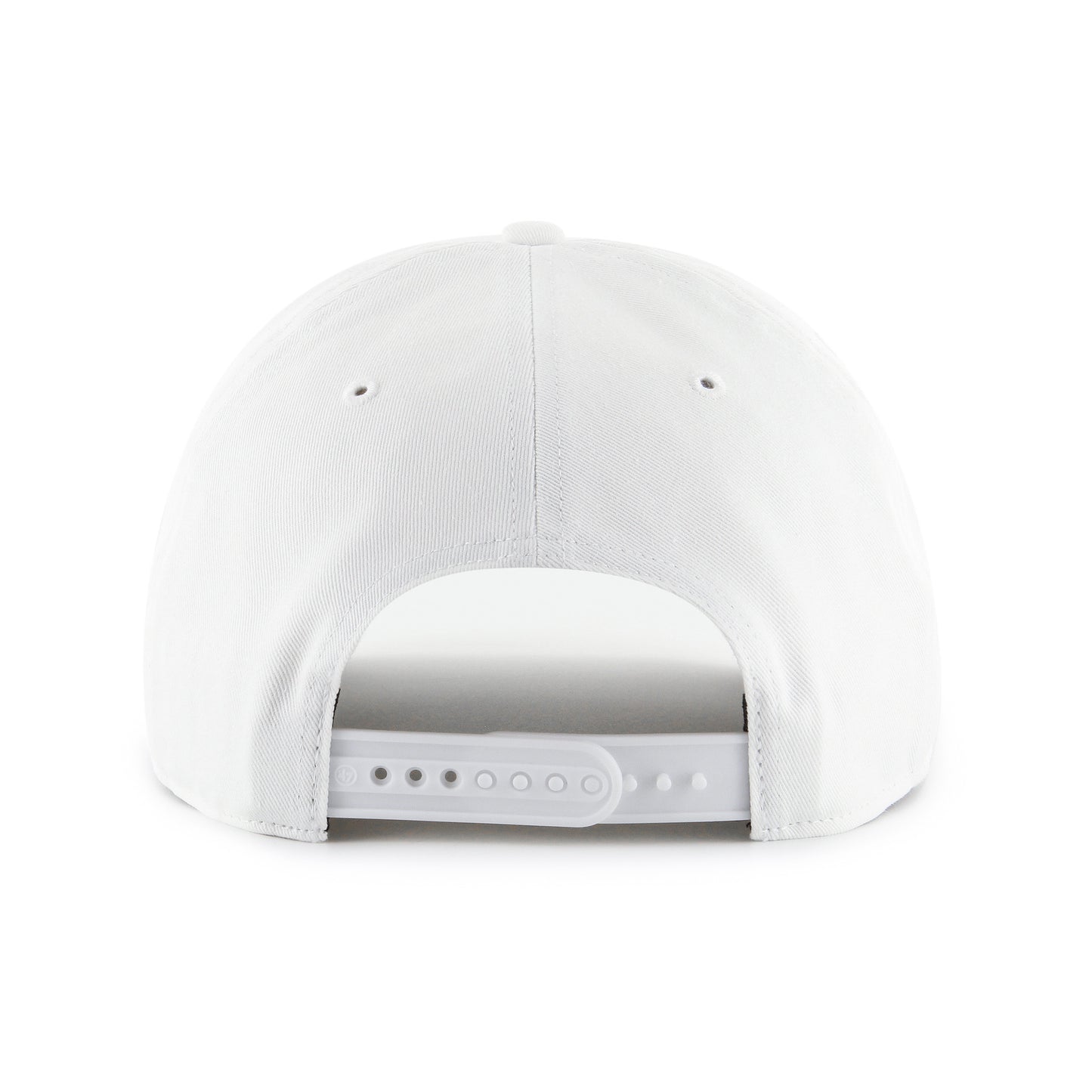 OKC Thunder 2025 NBA Finals 47 Brand Hitch Snapback in White - Back View