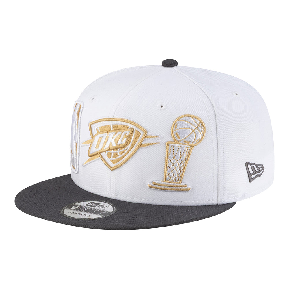 OKC THUNDER NEW ERA RING CEREMONY 950 SNAPBACK HAT