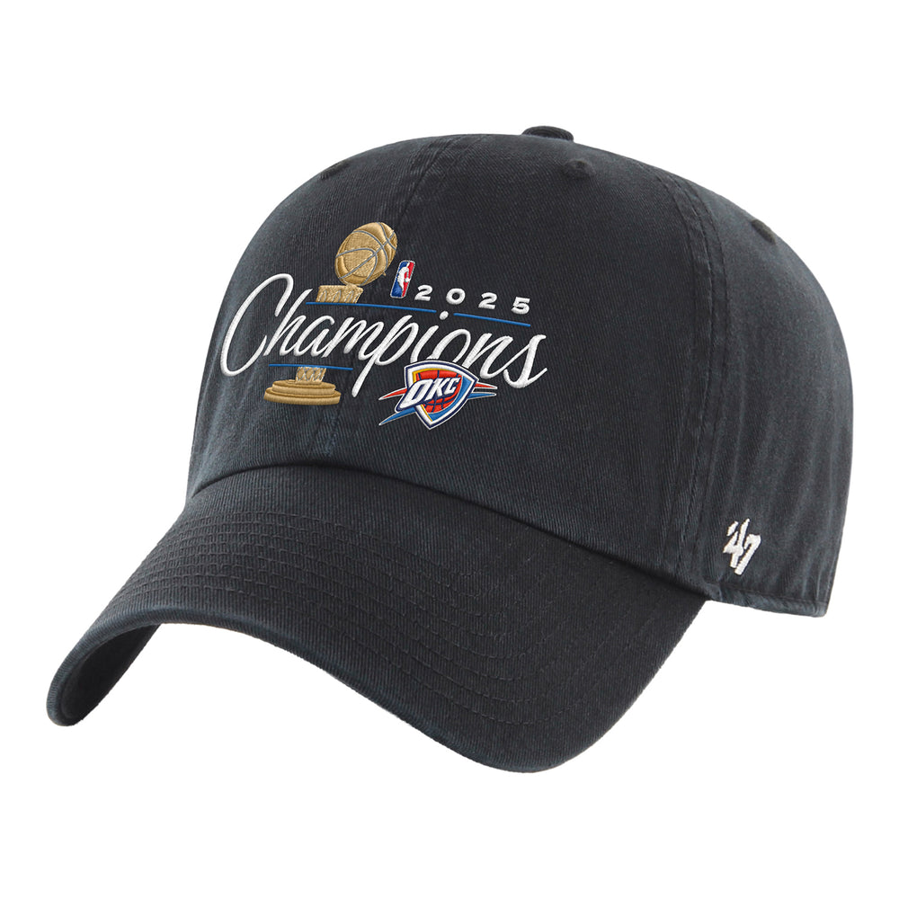 OKC THUNDER 2024-25 CHAMPIONS SCRIPT CLEAN UP HAT