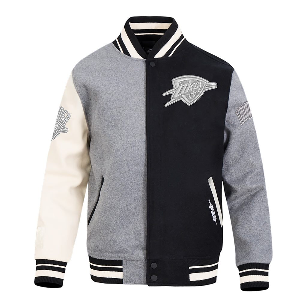 ZUTOMAYO VARSITY JACKET（Light gray ） 2XL バーシティジャケット(Light Gray) - ZUTOMAYO MART