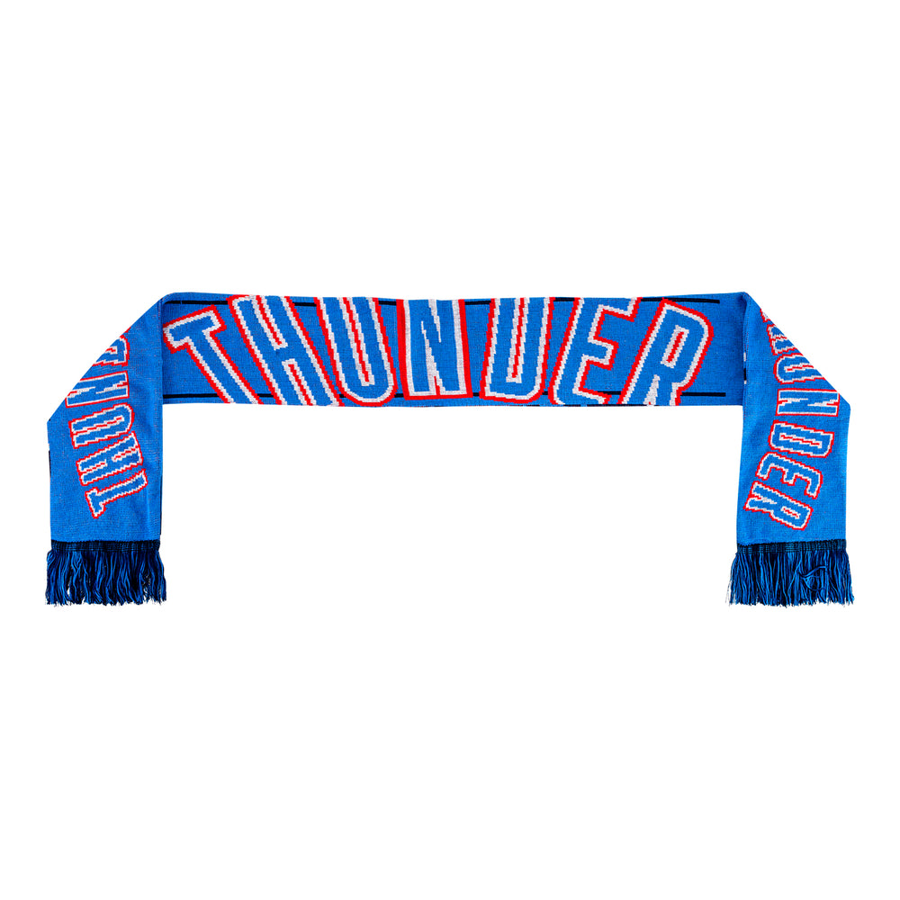 OKLAHOMA CITY THUNDER TWO SIDED SCARF