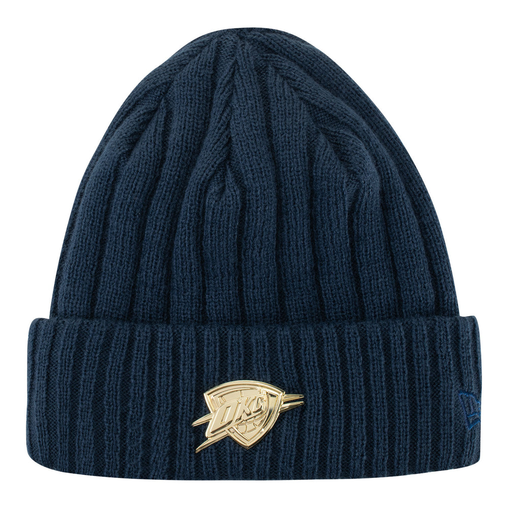 THUNDER BADGE SLICK KNIT HAT