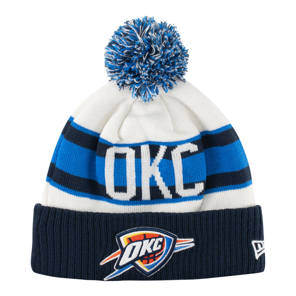 THUNDER RETRO CUFF TEAM COLOR KNIT HAT