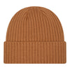 OKC THUNDER NEW ERA COLOR PACK CUFF BEANIE IN BROWN - BACK VIEW