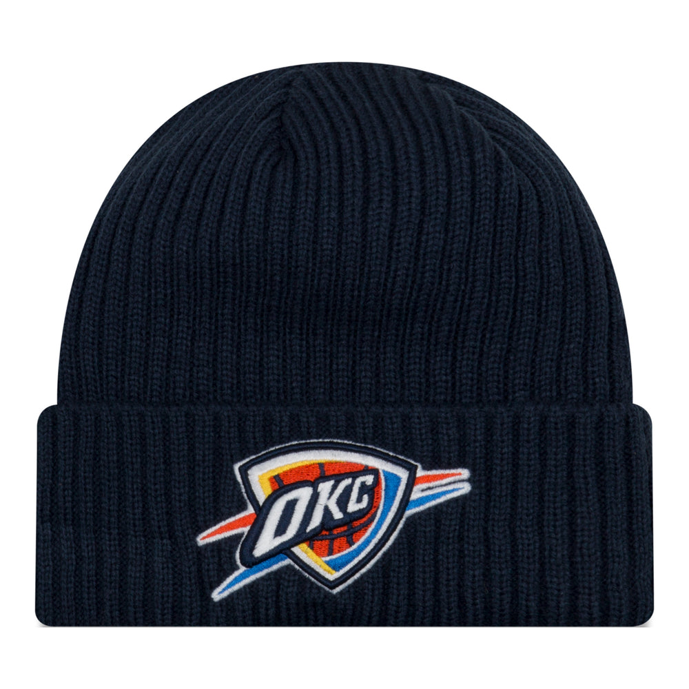 OKC THUNDER NEW ERA CLASSIC NAVY CUFF KNIT BEANIE
