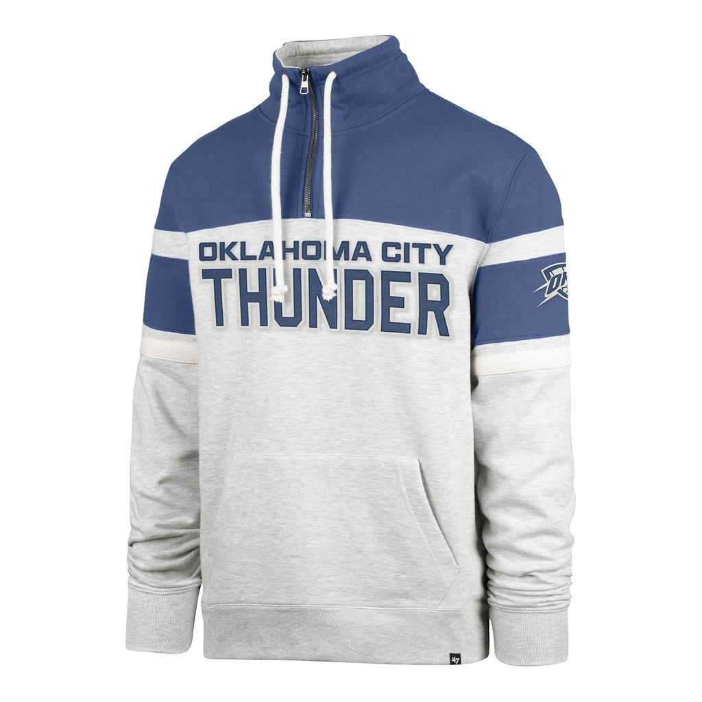 OKLAHOMA CITY THUNDER 47 BRAND BAY RIDGE 1/4 ZIP | Official