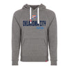 Oklahoma City Thunder Sportiqe Olsen Wordmark Hooded Sweatshirt - front view